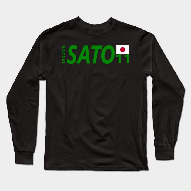 TAKUMA SATO 11 Long Sleeve T-Shirt by SteamboatJoe